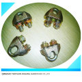 DIN1142 Electro galvanizado cuerda de alambre de acero maleable Clips